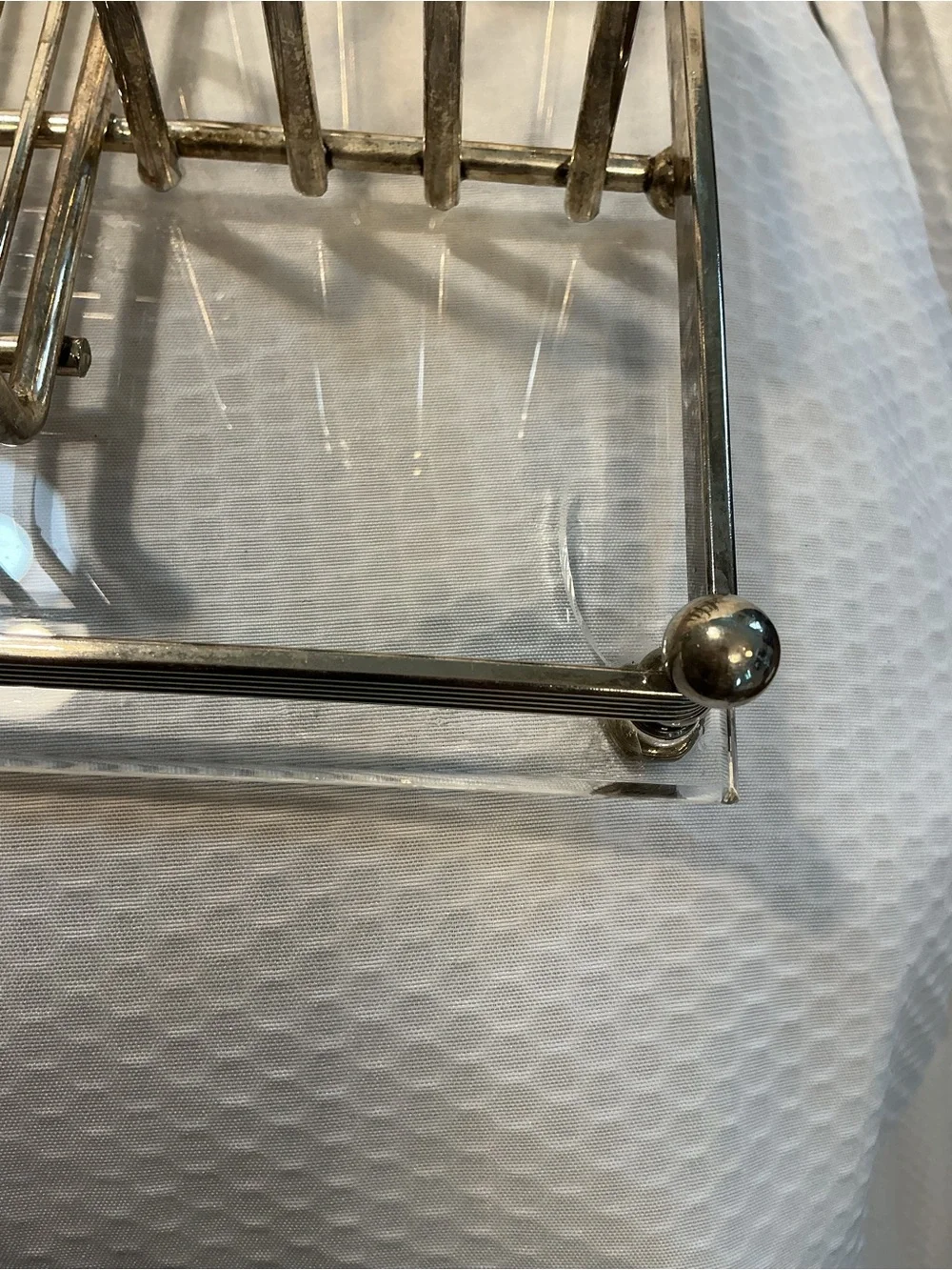 Vintage Oneida - Rogers ,Silverplated buffet caddy .